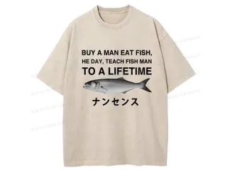 Tiger Funny To A Lifetime Washed T-Shirt