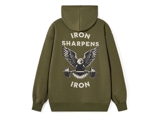 Iron Sharpens Classic Christian Hoodie