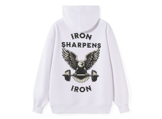 Iron Sharpens Classic Christian Hoodie