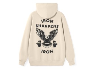 Iron Sharpens Classic Christian Hoodie